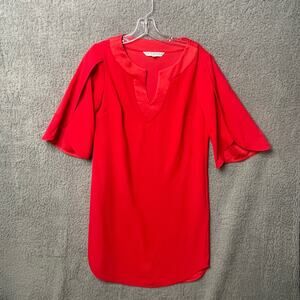 Trina Turk Tulip Sleeve Tunic Dress Size Small